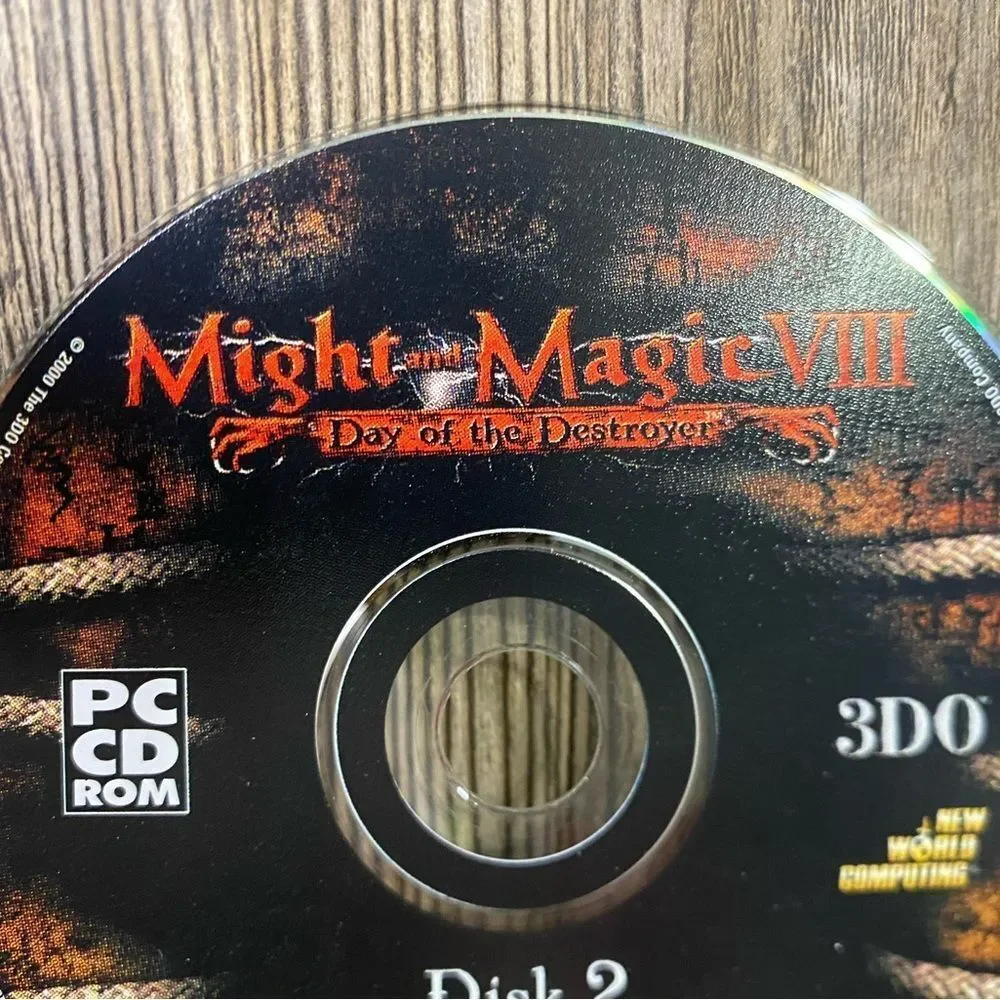Might and Magic VIII: Day of the Destroyer (PC, 2000) _*DISK 2 ONLY*